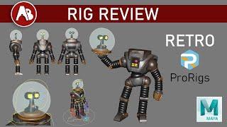 Retro ProRigs - paid Maya Animation Rig - Review