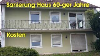 Bausachverständiger mit Hauskaufberatung Kosten Sanierung 60ger Jahre gebrauchtes Haus teilsaniert