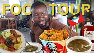 BEST places to Eat in ANTIGUA & BARBUDA  FOOD TOUR