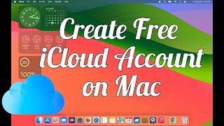 How to Create iCloud Account on Mac Free 2024  Create Apple ID on MacBook Pro Air