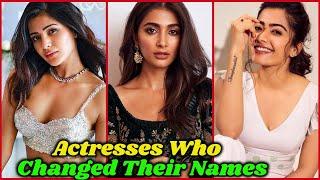 South Indian Actresses Who Changed Their Real Names