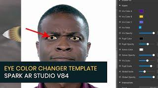 Spark AR v84 Eye Color Changer Template - How to use it?