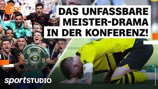 Dramatische Meister-Konferenz 202223  Bundesliga 34. Spieltag  sportstudio