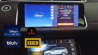 RANGE ROVER EVOQUE DİJİTAL TV SİSTEMİ  EĞLENCE SİSTEMİ YOUTUBE-NETFLİX-DİSNEY+ - EXXEN #rangerover