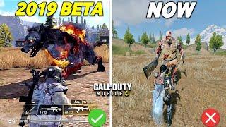 CODM BattleRoyale THEN Vs NOW - 2019 BETA Vs 2024 PART - 1