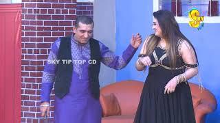 Zafri Khan and Priya Khan with Iftikhar Thakur  Punjabi Stage Drama  Mastiyan  Comedy Clip 2019