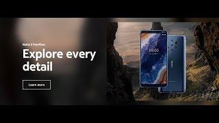 Nokia 9 PureView 128GB 6GB Blue 5.99 5 cameras Android with Playstore OPEN BOXUnboxing