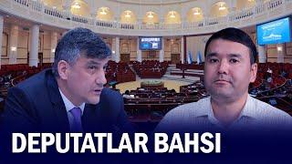 Parlament yalpi majlisida Kusherbayev va Qodirov tortishuvi yuzaga keldi