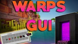Warps GUI Plugin  Minecraft 1.14