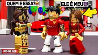 Minha EX veio na MINHA FESTA mas MINHA NAMORADA DESCOBRIU... BROOKHAVEN RP Roblox