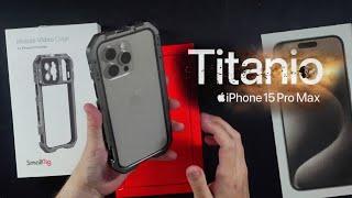 iPhone 15 Pro max Titanio natural unboxing primeras impresiones y accesorios imprescindibles