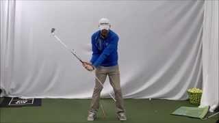 Indoor Golf Drills Use Alignment Sticks to fix the Slice and the Cast