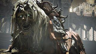 Elden Ring Erdtree DLC - Divine Beast Dancing Lion Boss Fight 4K