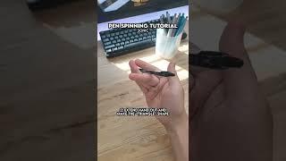 SONIC pen spinning tutorial ️ #shorts