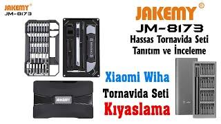 JAKEMY JM-8173 69+1 Hassas Tornavida Seti İnceleme ve Xiaomi Wiha ile Kıyaslanması