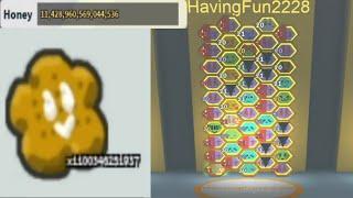 Spending 11 Quadrillion Honey On Treats  3050 Level 21 Hive  Bee Swarm Simulator