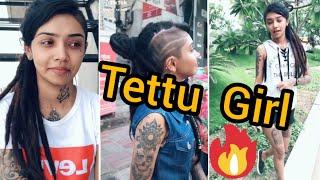 Tiktok popular Tettoo Girl  Wish Rathore