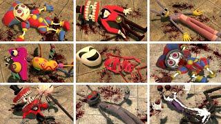 ALL THE AMAZING DIGITAL CIRCUS CHARACTERS AND NIGHTMARES TORTURE Garrys Mod