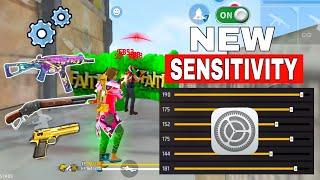 Free Fire Headshot setting 2024  Best Sensitivity Settings ️ Sensitivity + Hud Settings Free Fire