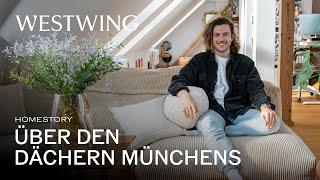 Maisonette Wohnung im Altbau  Modernes Wohnen trifft Vintage Einrichtung im Dachgeschoss  Roomtour