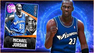 2K WONT PUT MICHAEL JORDAN IN A WIZARDS JERSEY SO I DID.....AND THIS GAME WAS CRAZY.....