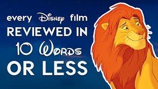 Every Disney Film Reviewed in 10 Words or Less