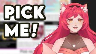 VTuber  Pick a cat any cat ANY CAT but the last one
