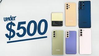 The Best Samsung Phones To Buy Under $500