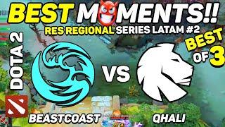 beastcoast vs Qhali - HIGHLIGHTS - RES Regional Series LATAM #2  Dota 2