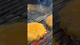 Charcoal Burgers Check out the full video on my channel . #bbqbymazie #bbq #burger