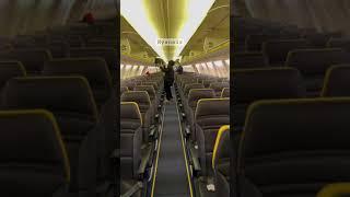 Ryanair plane inside viewfly with Ryanairbest airline in Europecheap airline Ryanair Europe