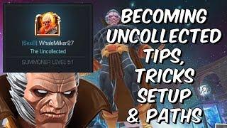 Becoming Uncollected - Setup Paths Tips & Tricks - Marvel Contest Of Champions