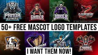 50+ Best Free Mascot Logo Templates for eSports