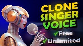 Clone Any Singers Voice with AI Ultimate Voice Cloning Tutorial