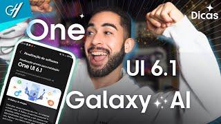 ️ ATUALIZE AGORAA Samsung MUDOU TUDO com One UI 6.1 + IA