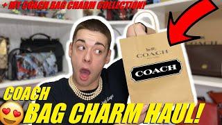 Coach BAG CHARM HAUL + My ENTIRE Coach Bag Charm COLLECTION