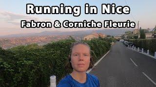 Running in Nice  Fabron & Corniche Fleurie