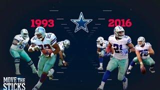 Ezekiel Elliott or Emmitt Smith Whose Cowboys O-Line was Better?  NFL  Move the Sticks