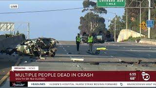 Multiple people killed in crash on SR-163 in Kearny Mesa area