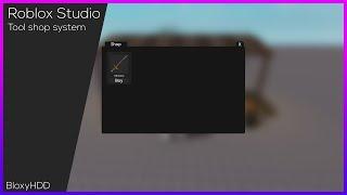 How to make Tool Shop GUI Roblox Studio