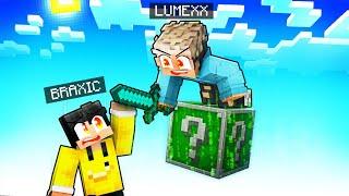 100 TAGE zusammen AUF EINEM HACKER BLOCK extrem - Minecraft