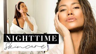 BEST NIGHTTIME SKINCARE ROUTINE  My Favorite Skincare Products & Night Routine for 2021