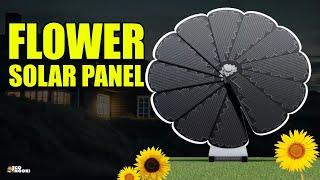 This Solar Panel Looks and Acts just like a SUNFLOWER 