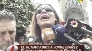 Florencia de la V quebrada de dolor Jorge Ibáñez me salvó. ¡Tengo partido el corazón