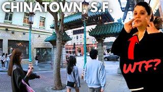 I left China and went to the worlds WOKEST Chinatown - San Francisco CHINATOWN 🫢  旧金山 唐人街