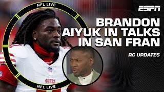 Brandon Aiyuk says he would be OKAY if hes not with 49ers next year  RC gives updates  NFL Live