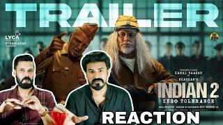 Indian 2 Trailer Reaction  Kamal Haasan  Shankar  Anirudh Lyca Productions  Entertainment Kizhi