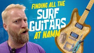 Finding all the Surf Guitars at NAMM - and - WHAT EVEN IS A SURF GUITAR?