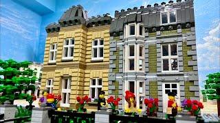 Neues Wohngebäude über Tunneleinfahrt - Bau einer Lego Stadt Teil 251.