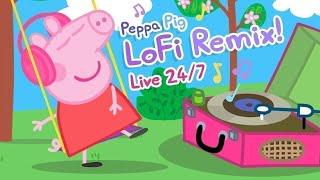 Lofi Peppa Pig Radio  Lofi Music for Kids Live Stream 247